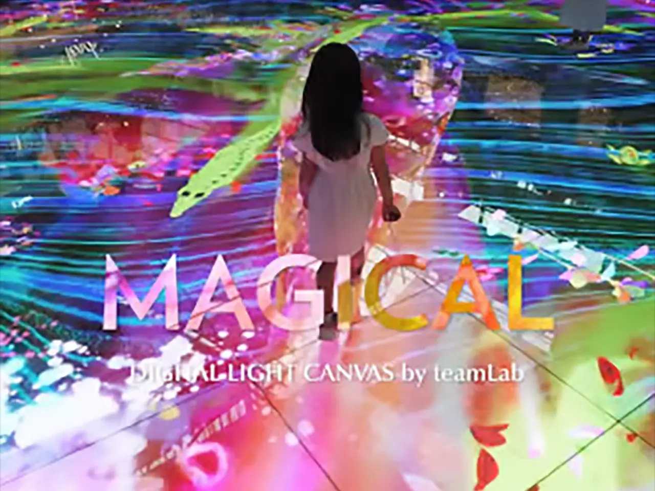 Digital Light Canvas by teamLab